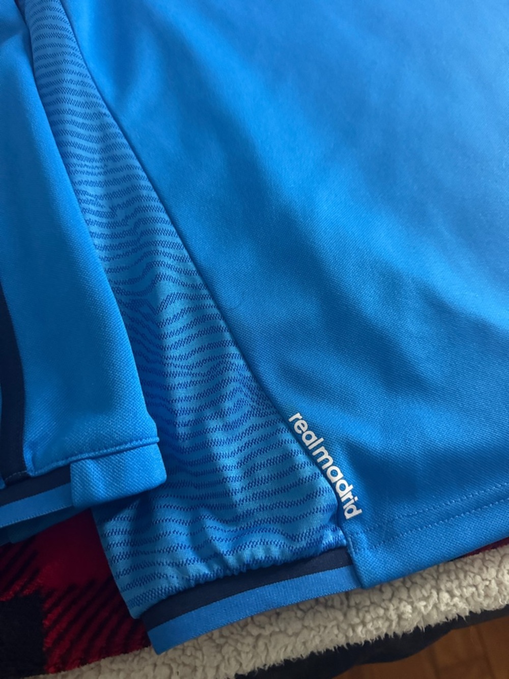 RARE Real Madrid 2015-16 UEFA Champions League Adidas Pre-Match Sweatshirt - Picture 7 of 8